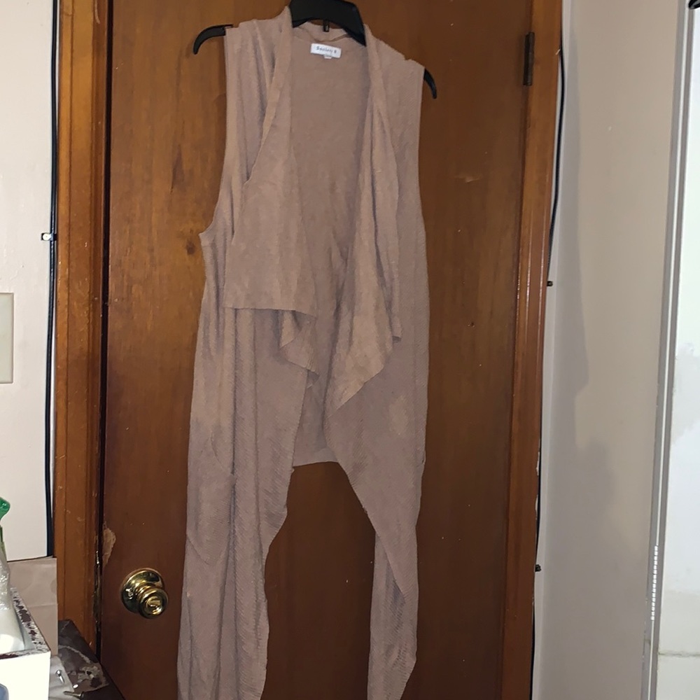 Society 8 Women Tan Shawl size XL